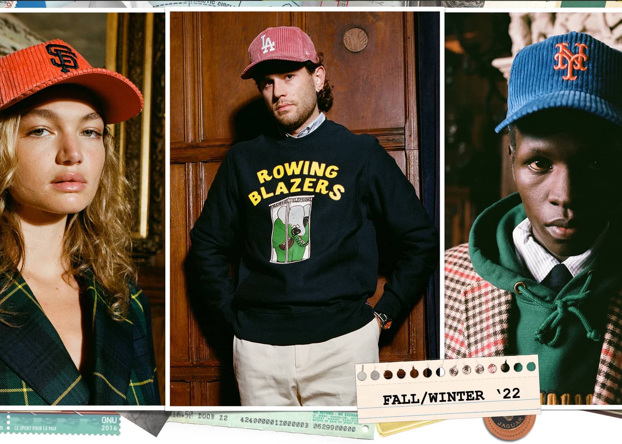 Rowing Blazers Partners with '47 Brand to Launch Corduroy MLB
